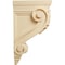 Ekena Millwork 4 3/4"W x 8"D x 13 1/4"H Large Fig Leaf Corbel, Maple COR04X08X13FIMA - alternate 3